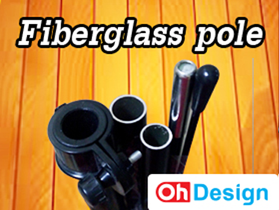 ธงชายหาด ธงปีกนก ธงใบมีด โครงเสาไฟเบอร์